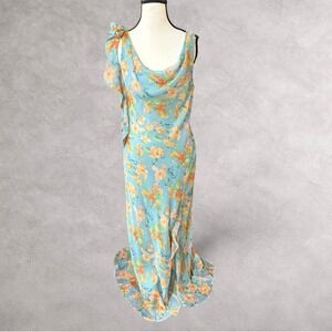 ASTR‎ the Label Isabelle Ruffled Cowl Neck Dress